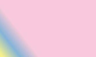 Design simple pink pastel,yellow and blue gradient color illustration background photo