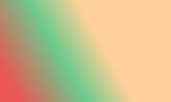 Design simple peach,green and red gradient color illustration background photo