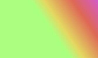 Design simple green,red,yellow and pink gradient color illustration background photo