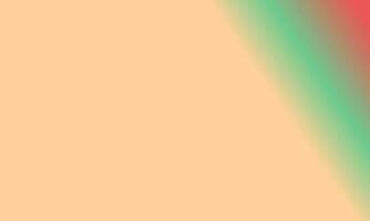 Design simple peach,green and red gradient color illustration background photo