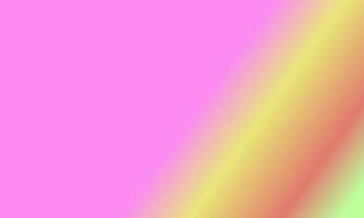 Design simple green,red,yellow and pink gradient color illustration background photo