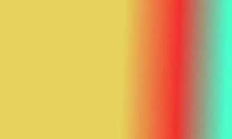 Design simple cyan,red and yellow gradient color illustration background photo