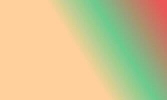 Design simple peach,green and red gradient color illustration background photo