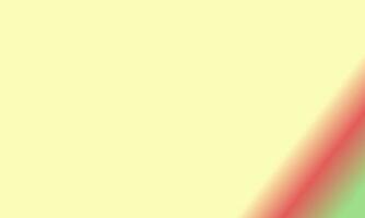 Design simple pastel yellow,red and green gradient color illustration background photo