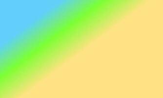 simple green, blue and yellow gradient color illustration background very cool photo