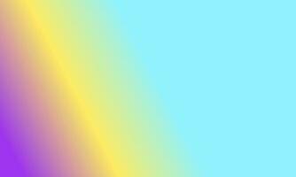 Design simple blue,purple and yellow gradient color illustration background photo