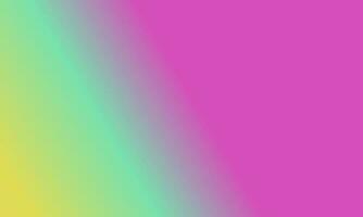 Design simple cyan,yellow and pink gradient color illustration background photo