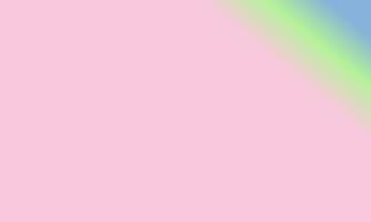 diseño sencillo rosado pastel, verde y azul degradado color ilustración antecedentes foto