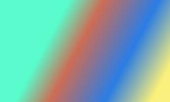 Design simple Cyan,red,yellow and blue gradient color illustration background photo