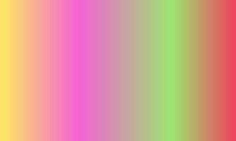 Design simple green,red,yellow and pink gradient color illustration background photo