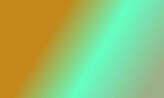 Design simple sage green,cyan and orange gradient color illustration background photo