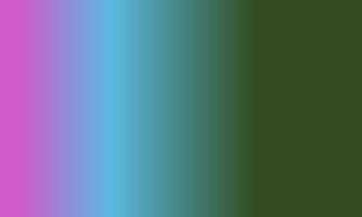 Design simple army green,cyan and pink gradient color illustration background photo