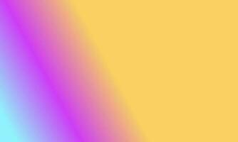 Design simple blue,purple and yellow gradient color illustration background photo