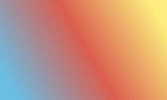 Design simple pastel yellow,blue and red gradient color illustration background photo