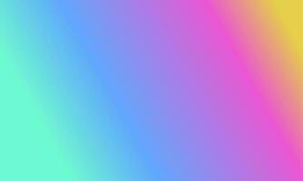 Design simple cyan,blue,yellow and pink gradient color illustration background photo
