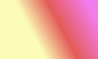 Design simple pastel yellow,red and pink gradient color illustration background photo