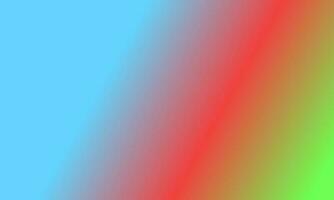 Design simple blue,green and red gradient color illustration background photo