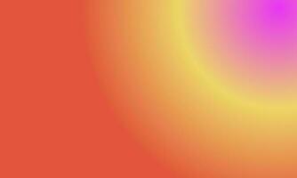 Design simple pink,yellow and red gradient color illustration background photo