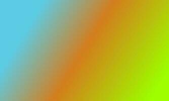 Design simple highlighter green,blue and orange gradient color illustration background photo