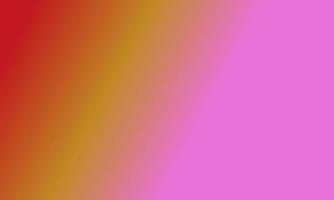 Design simple orange,pink and red gradient color illustration background photo