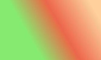 Design simple peach,green and red gradient color illustration background photo