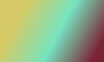 Design simple yellow,cyan and maroon gradient color illustration background photo