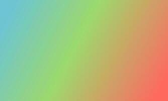 Design simple pastel red,blue and green gradient color illustration background photo