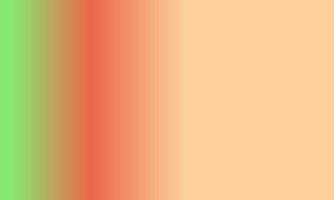 Design simple peach,green and red gradient color illustration background photo