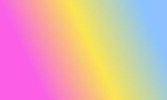 Design simple blue,yellow and pink gradient color illustration background photo