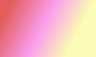 Design simple pastel yellow,red and pink gradient color illustration background photo