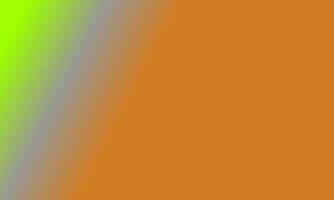 Design simple highlighter green,orange and grey gradient color illustration background photo