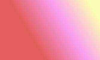 Design simple pastel yellow,red and pink gradient color illustration background photo