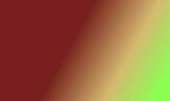 Design simple light green,peach and maroon gradient color illustration background photo