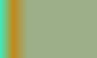 Design simple sage green,cyan and orange gradient color illustration background photo