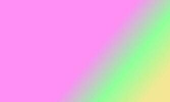 Design simple pink,yellow and green gradient color illustration background photo
