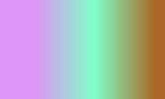 Design simple cyan,brown and pink gradient color illustration background photo