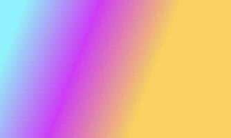Design simple blue,purple and yellow gradient color illustration background photo