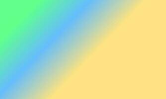 simple green, blue and yellow gradient color illustration background very cool photo