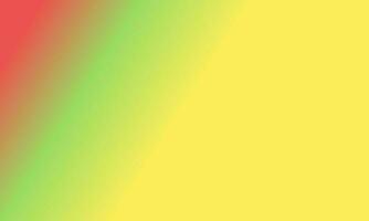 Design simple light yellow,light green and red gradient color illustration background photo