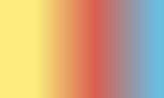 Design simple pastel yellow,blue and red gradient color illustration background photo