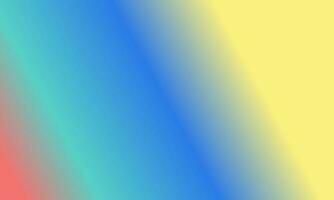 Design simple Cyan,red,yellow and blue gradient color illustration background photo