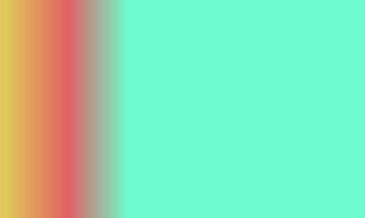 Design simple maroon,cyan and yellow gradient color illustration background photo
