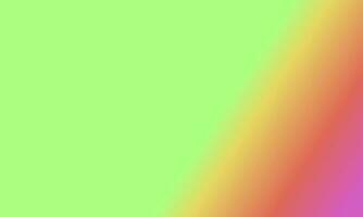 Design simple green,red,yellow and pink gradient color illustration background photo