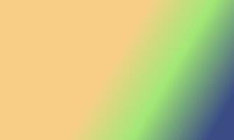 Design simple navy blue,peach and green gradient color illustration background photo