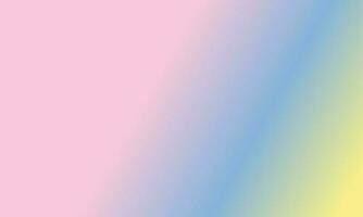 Design simple pink pastel,yellow and blue gradient color illustration background photo