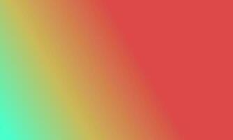 Design simple cyan,red and yellow gradient color illustration background photo