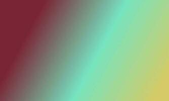 Design simple yellow,cyan and maroon gradient color illustration background photo