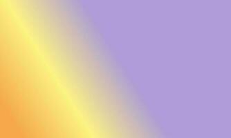 Design simple purple pastel,yellow and orange gradient color illustration background photo