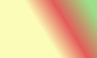 Design simple pastel yellow,red and green gradient color illustration background photo
