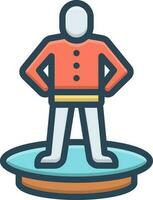 color icon for greatest vector